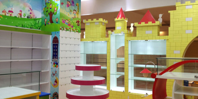 Top 10 mẫu tủ trưng bày đồ chơi trẻ em đẹp