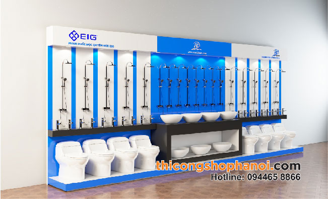 100 mẫu tủ kệ sen vòi, thiết bị vệ sinh đẹp cho năm 2019