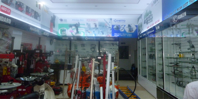 Thiết kế thi công showroom An Phát HCM