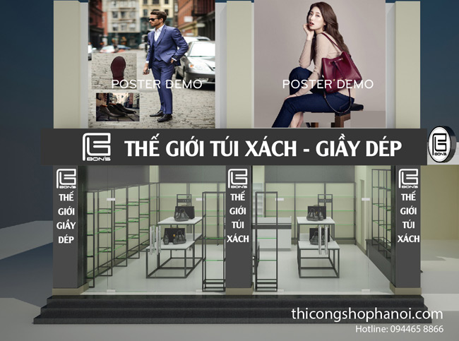 Shop túi xách Bons tại 22 Giáp Nhất Hà Nội