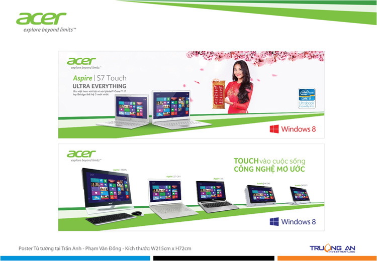 Đảo hãng Acer tại Trần Anh Giải Phóng Hà Nội