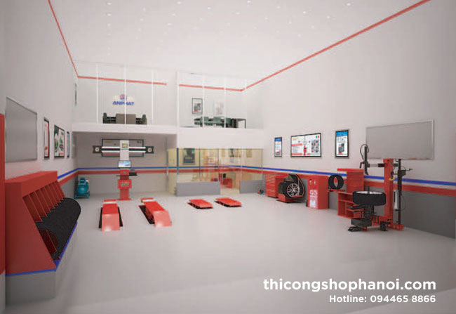 Trạm làm lốp Quang Minh tại Thanh Trì Hà Nội
