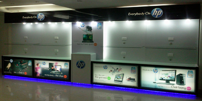 Tủ, đảo hãng HP tại CPN, Hải Phòng