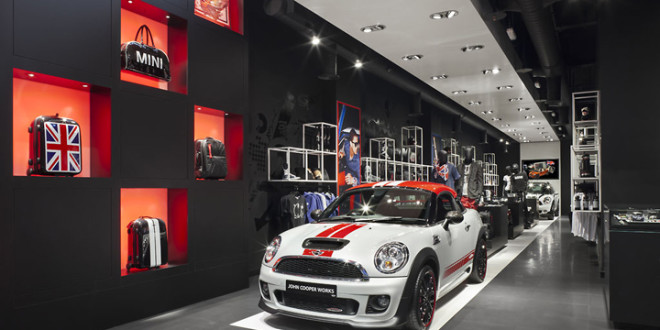 Shop  thời trang MINI pop-up, London