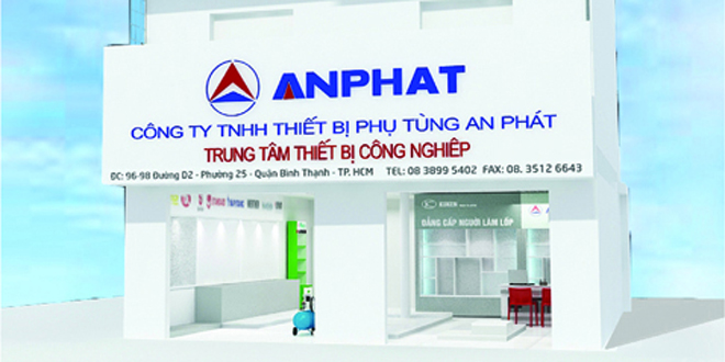 Showroom thiết bị phụ tùng An Phát, Tp.HCM