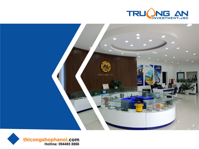 Quy trình thiết kế và thi công showroom máy công nghiệp