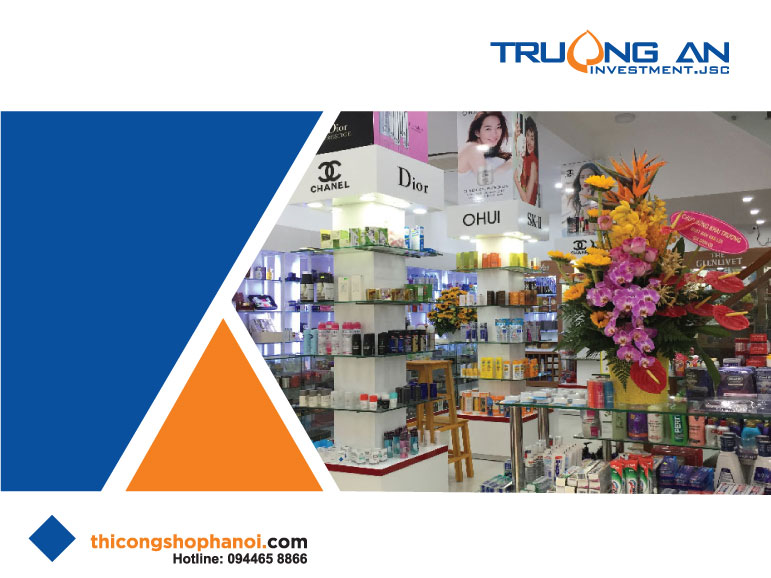 Quy trình thiết kế và thi công shop hàng xách tay