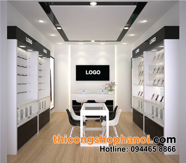 Thiết kế shop điện thoại tại Hà nội