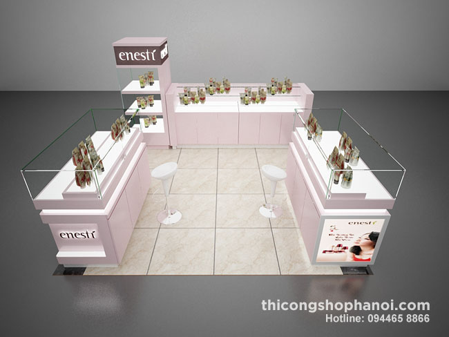 Shop mỹ phẩm Enesti tại Aeon mall Long Biên