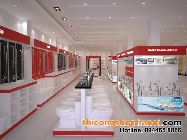 Showroom thiết bị vệ sinh Mạnh Thắng Group Ngô Gia Tự Gia Lâm Hà Nội