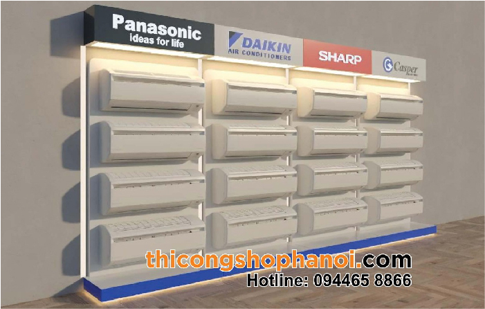 TOP 10 THIẾT KẾ SHOWROOM MÁY LẠNH HÚT KHÁCH NHẤT HIỆN NAY