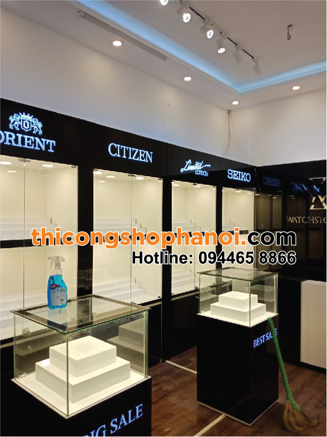 Những mẫu thiết kế cửa hàng Đồng Hồ – Kính Mắt được yêu thích nhất hiện nay