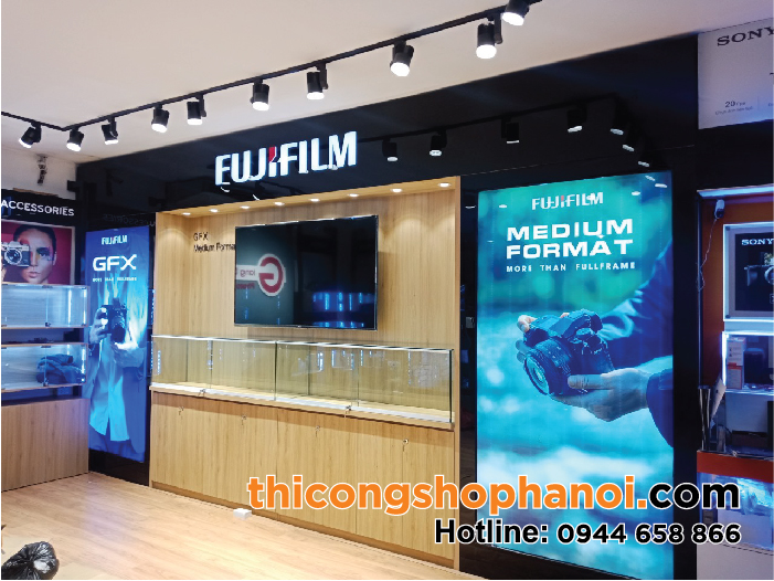 Thiết kế và Thi công Studio Fujifilm tại Hà Nội