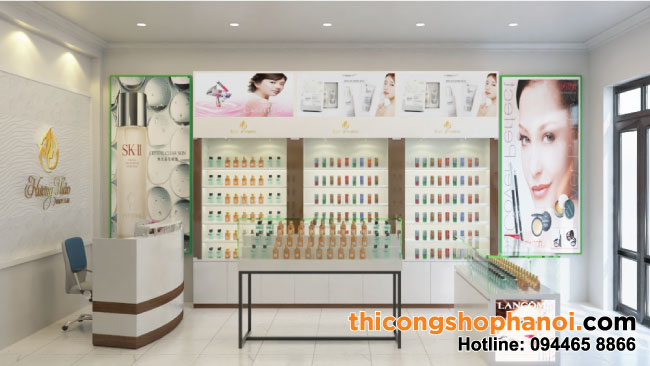 Thiết kế shop Mỹ phẩm Hương Thảo