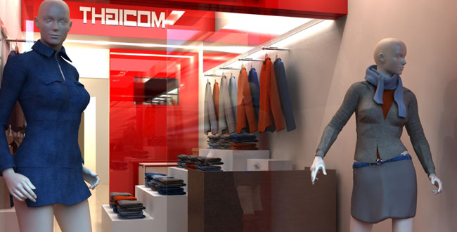 Shop thời trang Thaicom Phố Bà Triệu Hà Nội