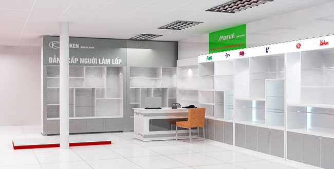 Showroom phụ tùng An Phát tại Trung Yên Trung Hòa Cầu Giấy Hà Nội