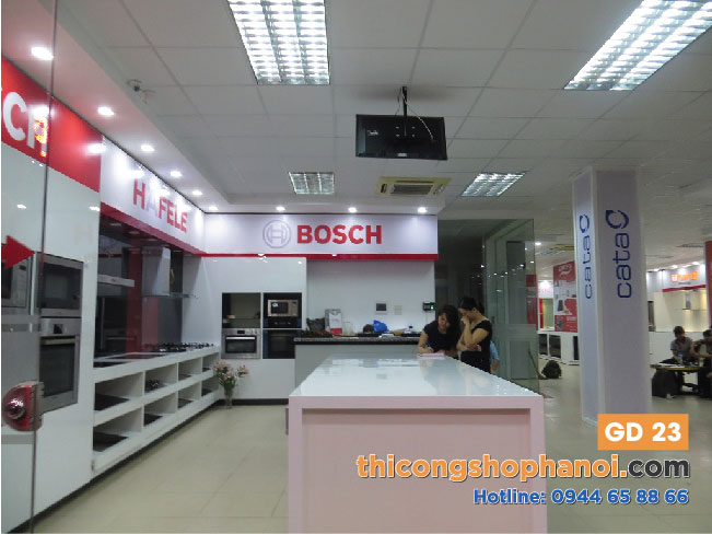 Top 10 mẫu tủ trưng bày bếp từ đẹp tại Hà Nội