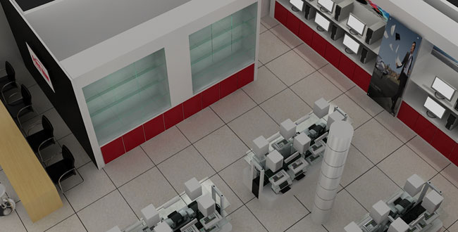 Showroom máy tính Việt Hải tại Kim Mã Hà Nội